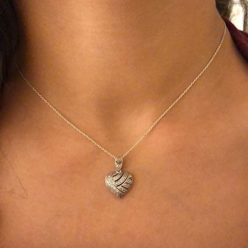 Silver Heart Necklace